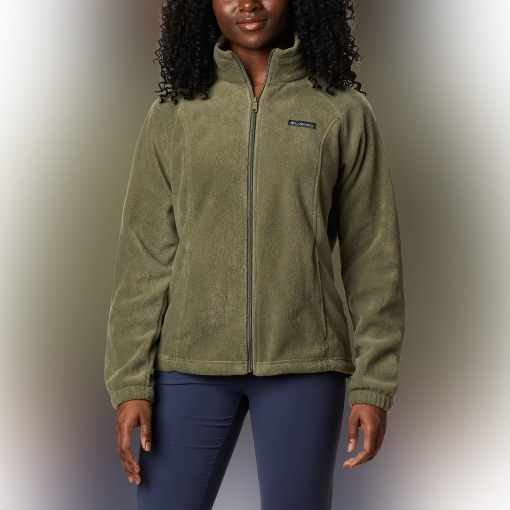 Columbia Women's Olive Fleece Jacket
